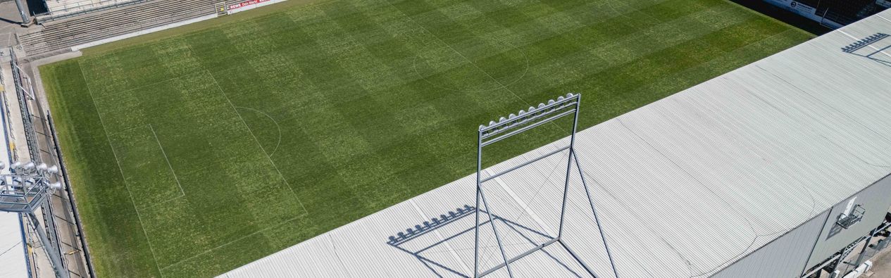 Luftaufnahme Stadion am Hardtwald