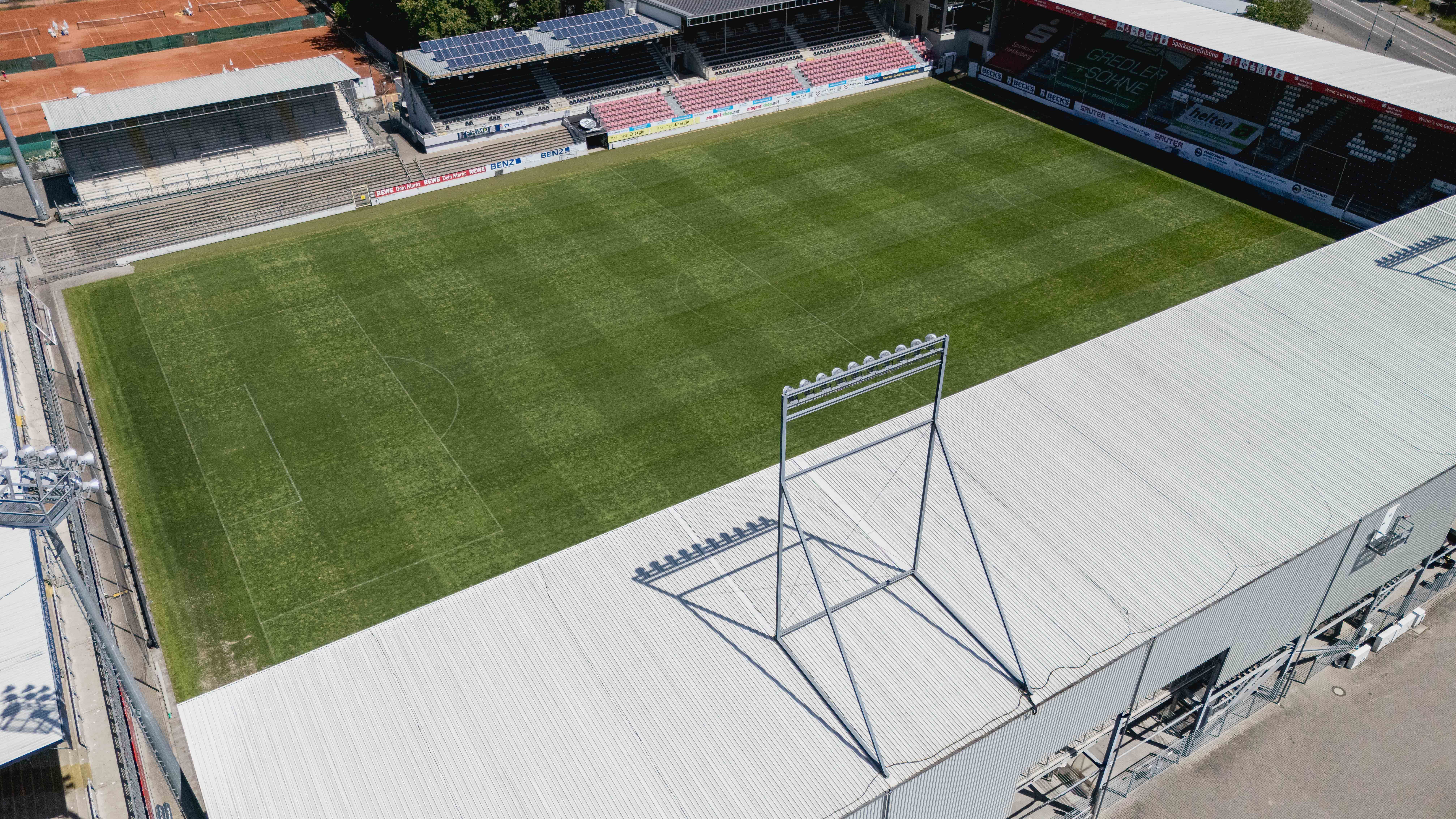 Luftaufnahme Stadion am Hardtwald