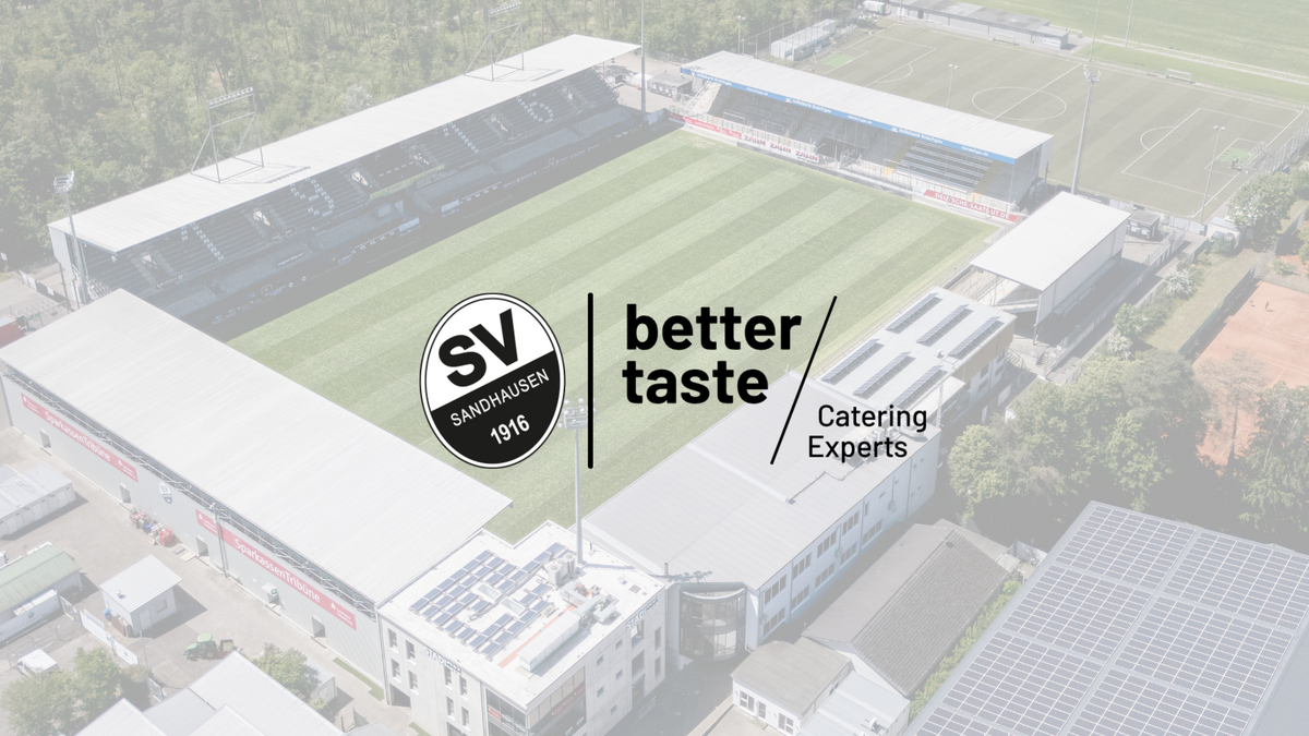 Bewährte Partnerschaft: Better Taste bleibt an der Seite des SVS