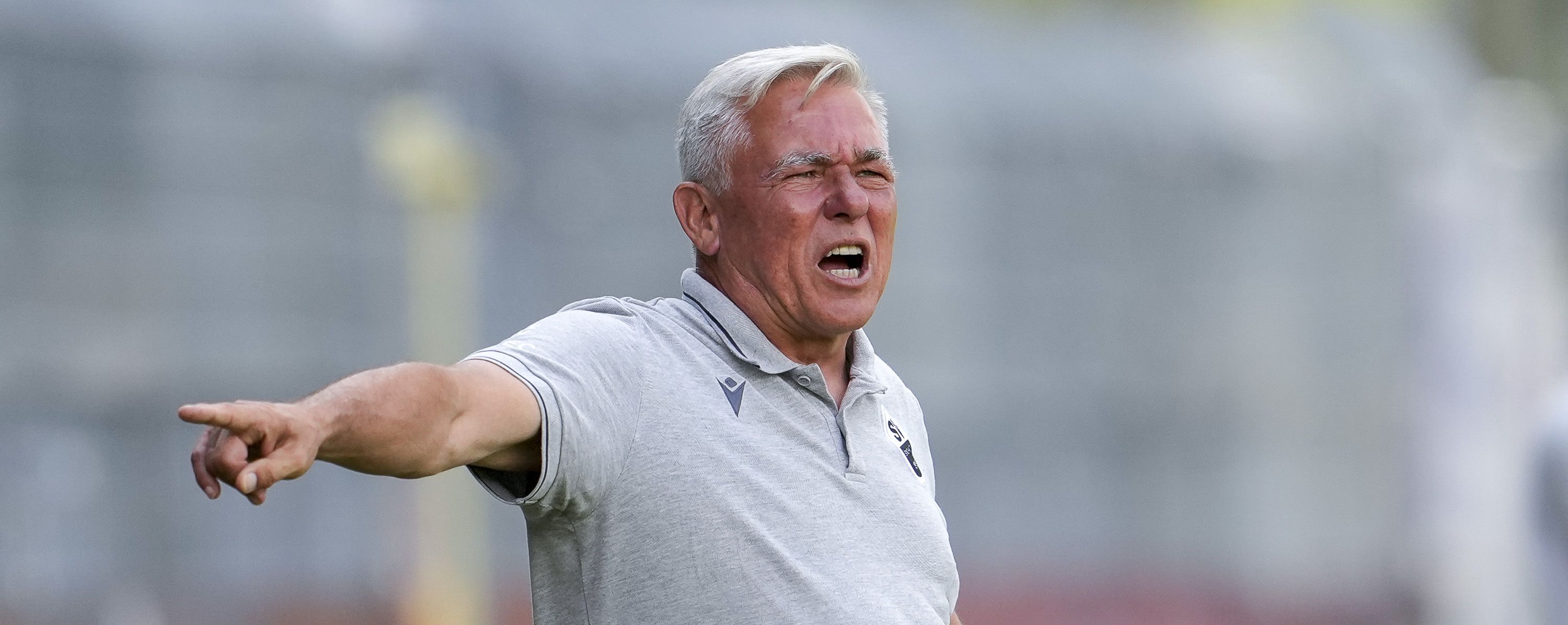 Olaf Janßen, Cheftrainer des SV Sandhausen